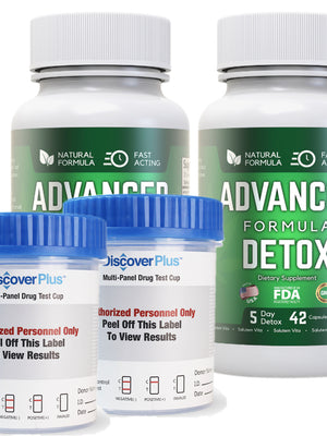 Drug Detox Kit - Advanced Formula Detox, Multi Panel Drug Test Cup